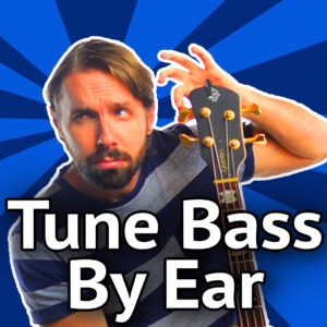 how to tune a bass by ear